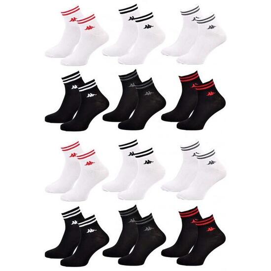 Calcetines KAPPA QUARTER - Pack de 12 pcs 0215