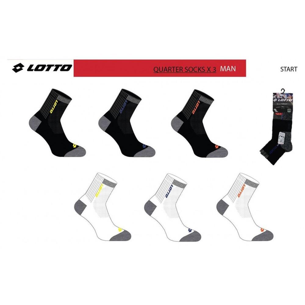 Chaussettes Homme LOTTO - Pack de 6 4/5