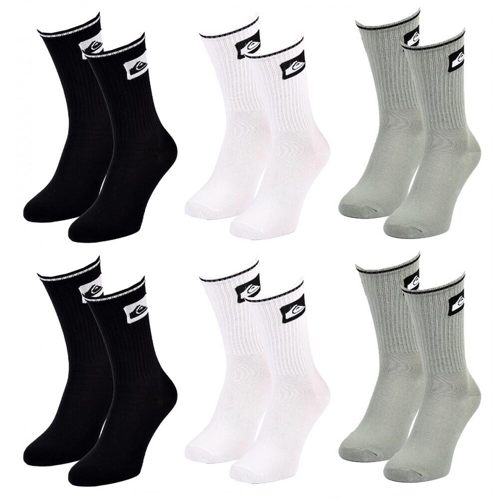 Calzini REGULAR CREW QUIKSILVER - Confezione da 6 2/5