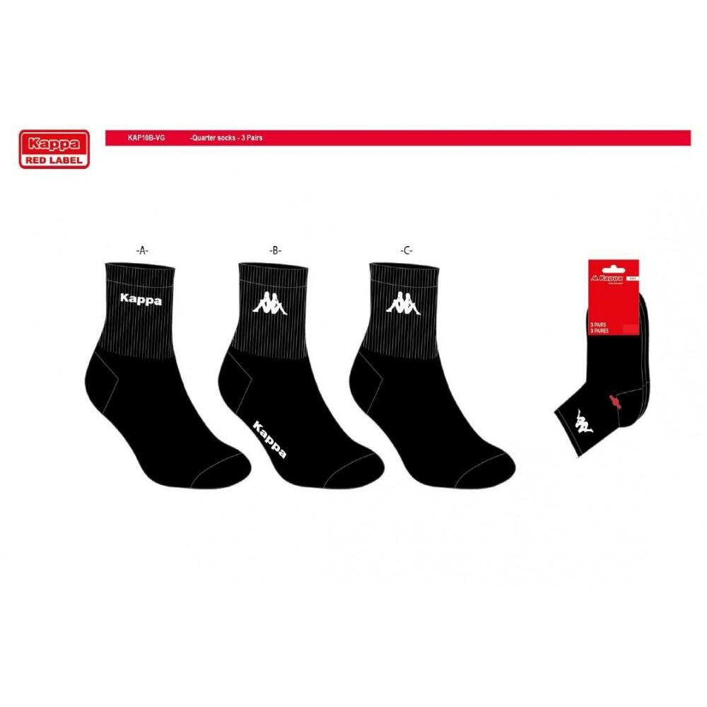 Meias Mulher QUARTER KAPPA - Pack de 6 4/5