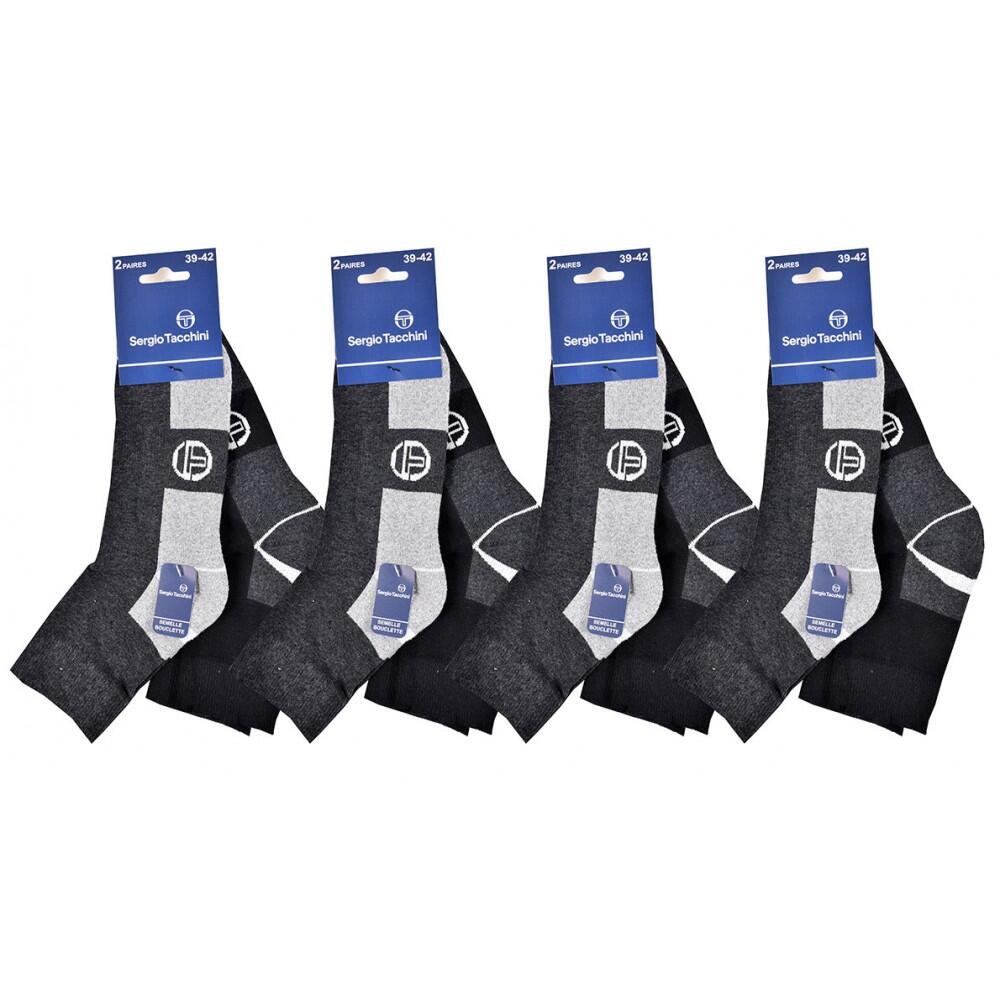 Meias Homem QUARTER SERGIO TACCHINI Pack de 8 3/5