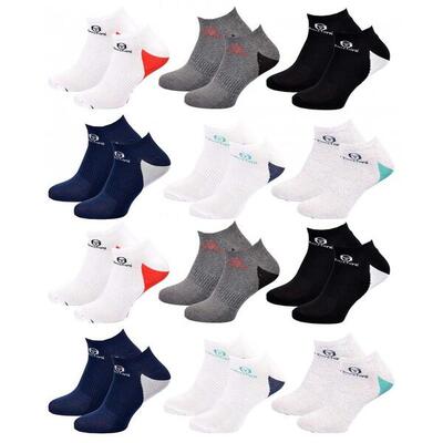 Sokken sergio tacchini sneaker - set van 12