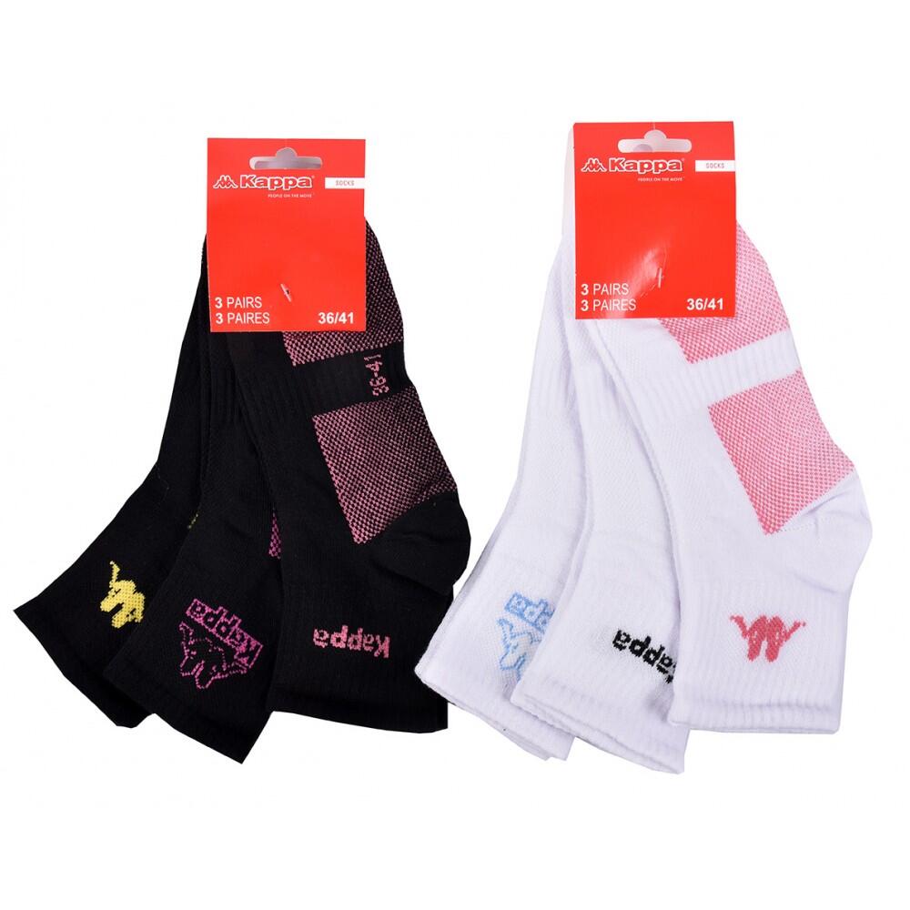 Chaussettes Femme QUARTER KAPPA - Pack de 6 3/5