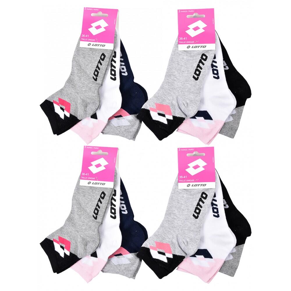 Calzini Donna LOTTO - Confezione da 12 3/5
