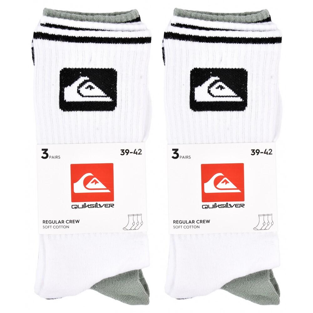 Calzini REGULAR CREW QUIKSILVER - Confezione da 6 4/5