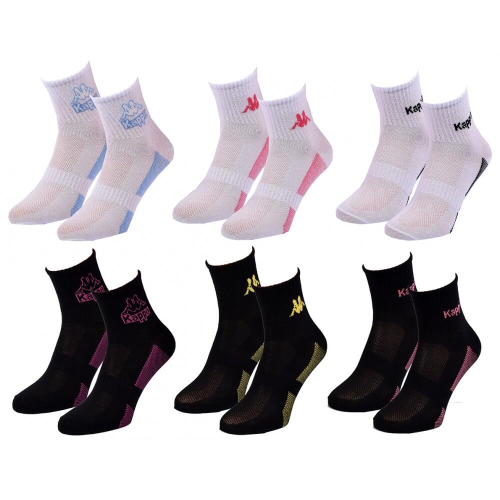 Chaussettes Femme QUARTER KAPPA - Pack de 6 2/5