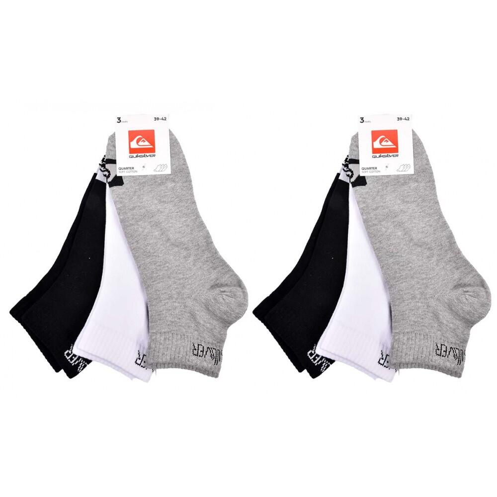 Calzini QUARTER QUIKSILVER - Confezione da 6 4/5