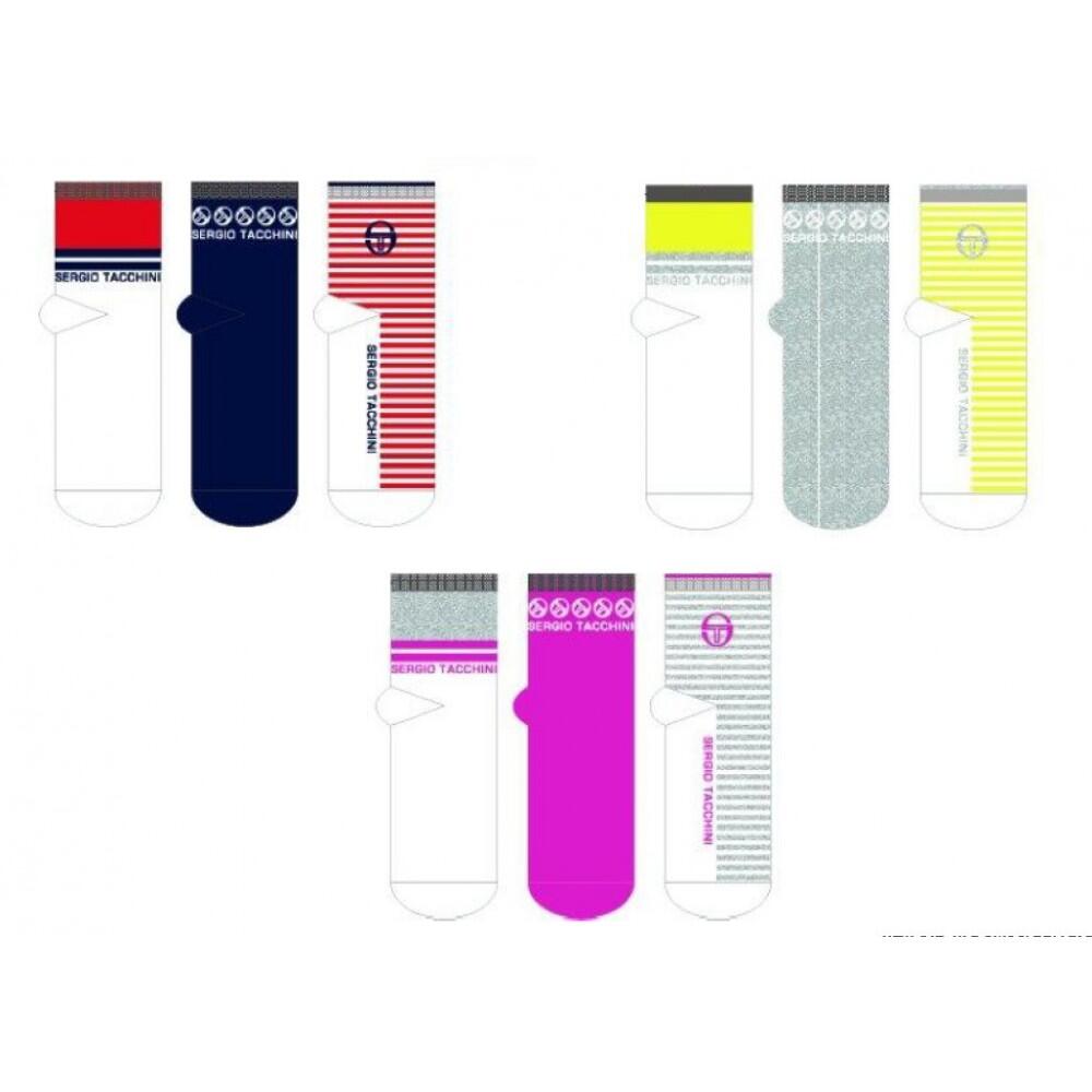 Calcetines Mujer QUARTER SERGIO TACCHINI Pack de 9 - Pack de 9 5/5