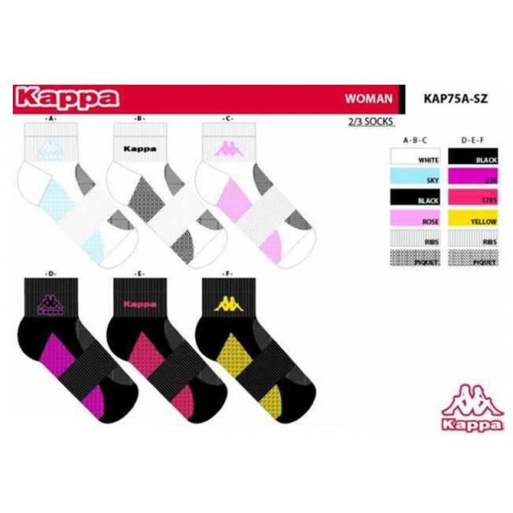 Chaussettes Femme QUARTER KAPPA - Pack de 6 4/5