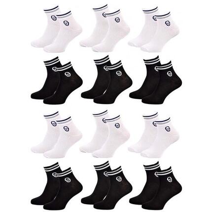 Chaussettes SERGIO TACCHINI QUARTER - Pack de 12