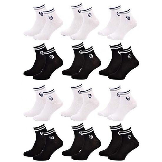 Chaussettes SERGIO TACCHINI QUARTER - Pack de 12