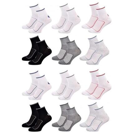 Chaussettes SERGIO TACCHINI QUARTER - Pack de 12