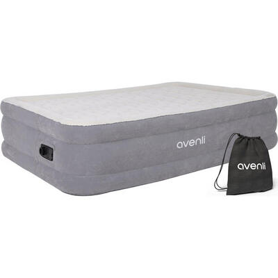 Luftmatratze selbstaufblasend 2 Personen 203x152x46cm Luftbett mit Elektropumpe