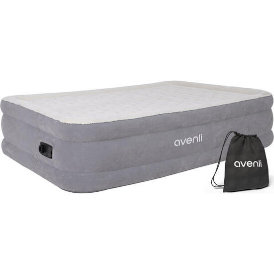 Luftmatratze selbstaufblasend 2 Personen 203x152x46cm Luftbett mit Elektropumpe