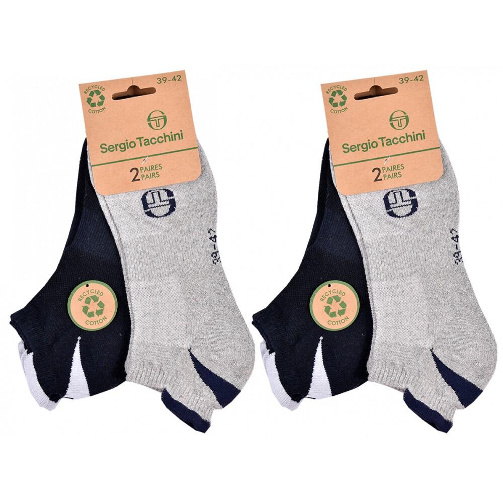 Chaussettes SNEAKER SERGIO TACCHINI Lot de 4 Paires 3/4