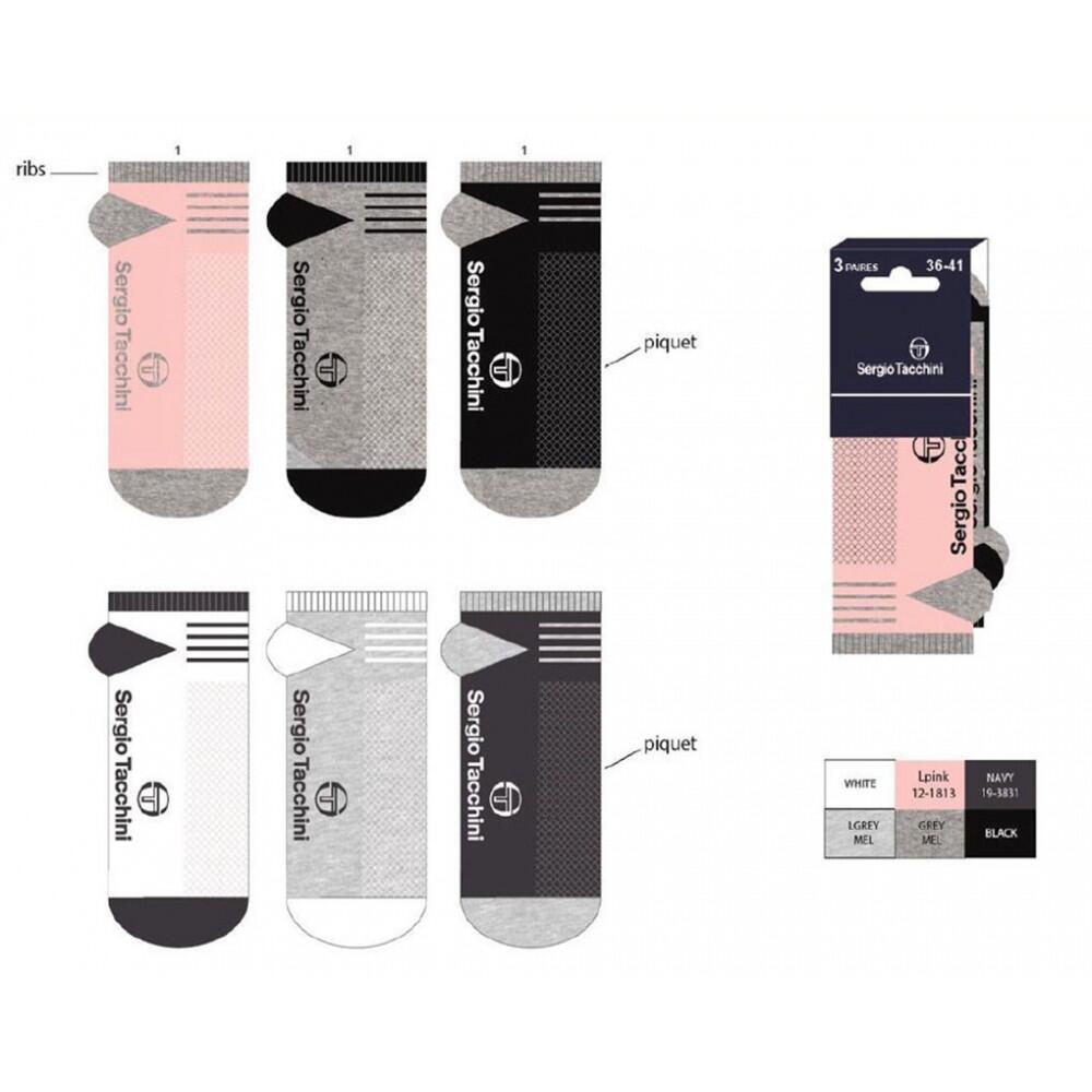Calcetines Mujer SNEAKER SERGIO TACCHINI - Pack de 12 5/5