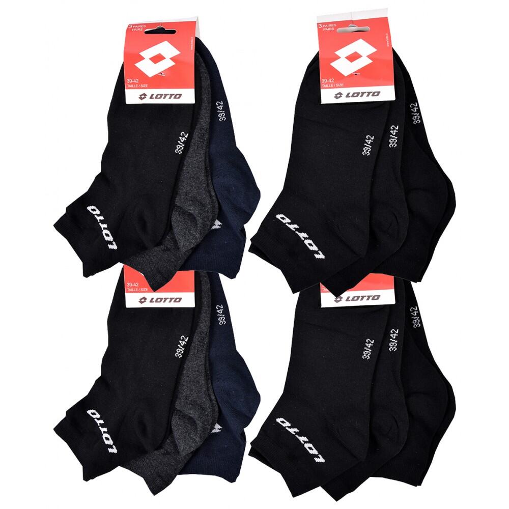 Calcetines Hombre LOTTO - Pack de 12 3/5
