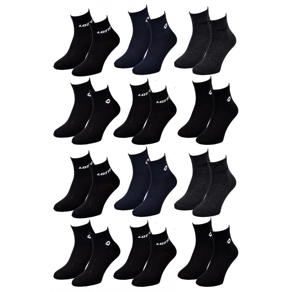 Calcetines Hombre LOTTO - Pack de 12 2/5