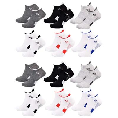 Sokken sergio tacchini sneaker - set van 12