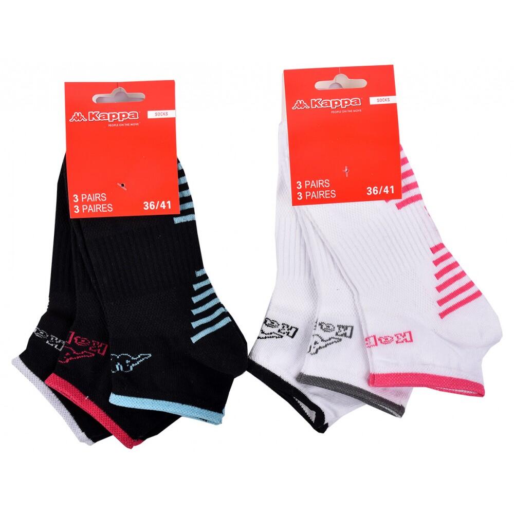 Chaussettes Femme SNEAKER KAPPA - Pack de 6 3/4