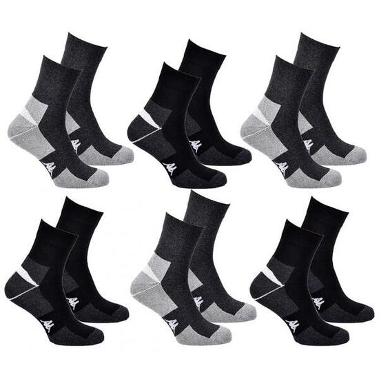Calcetines Hombre QUARTER KAPPA - Pack de 6