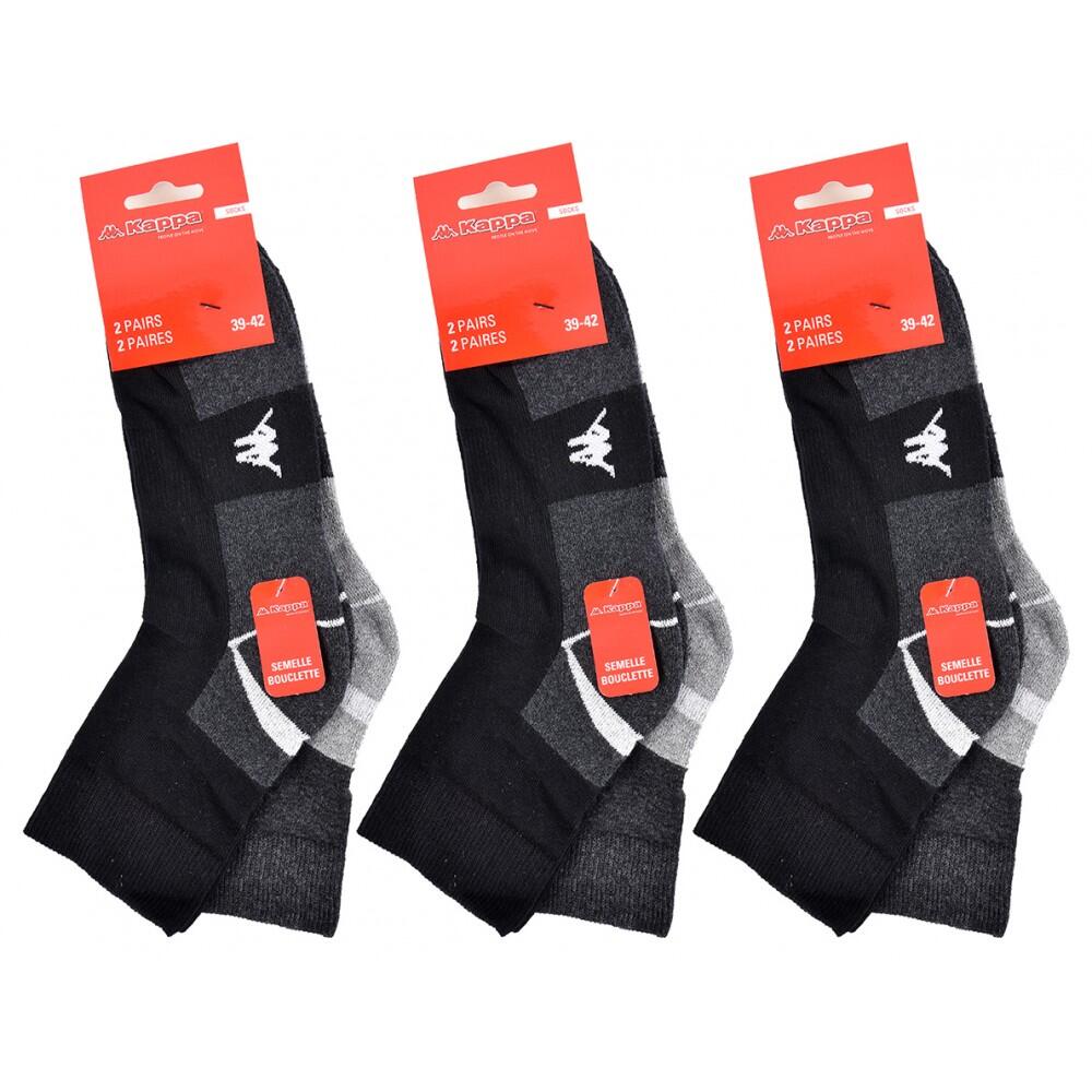 Sokken Heren QUARTER KAPPA - Set van 6 3/5