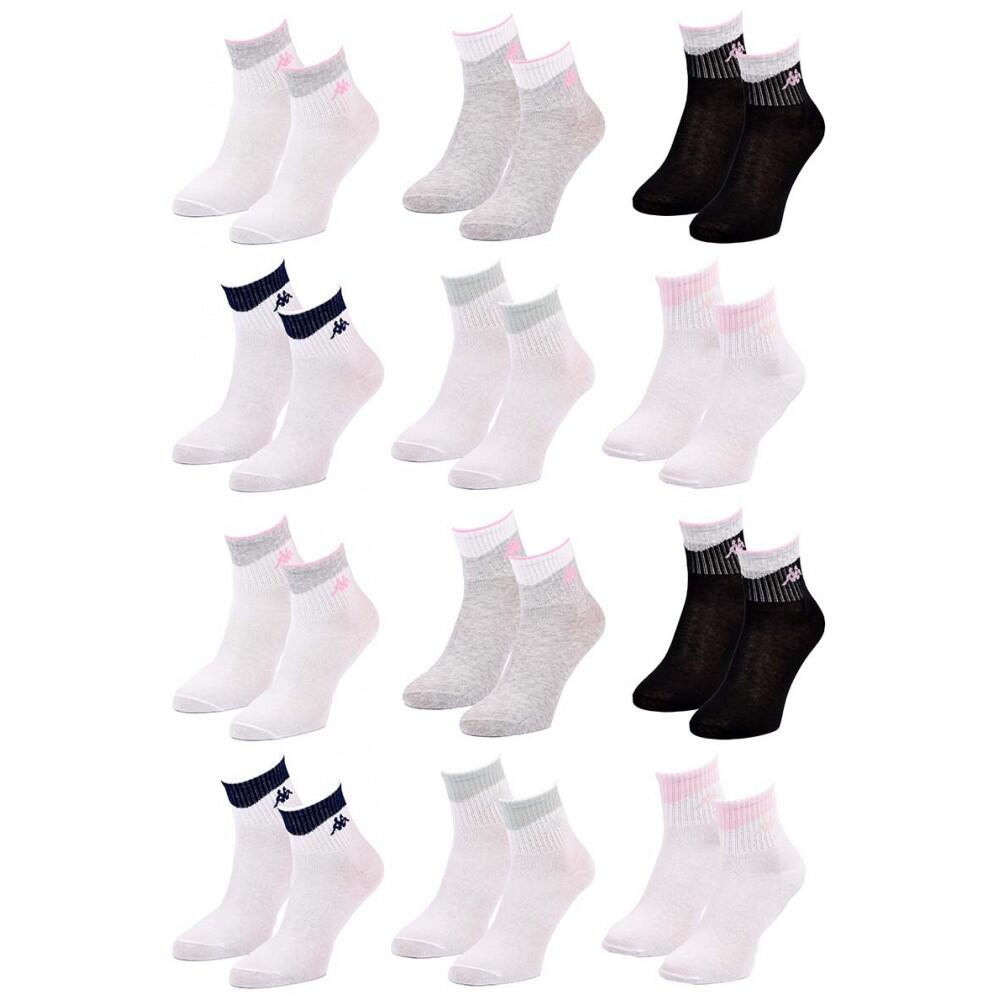 Sokken KAPPA QUARTER - Set van 12 2/4
