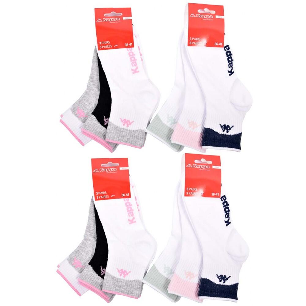 Sokken KAPPA QUARTER - Set van 12 4/4
