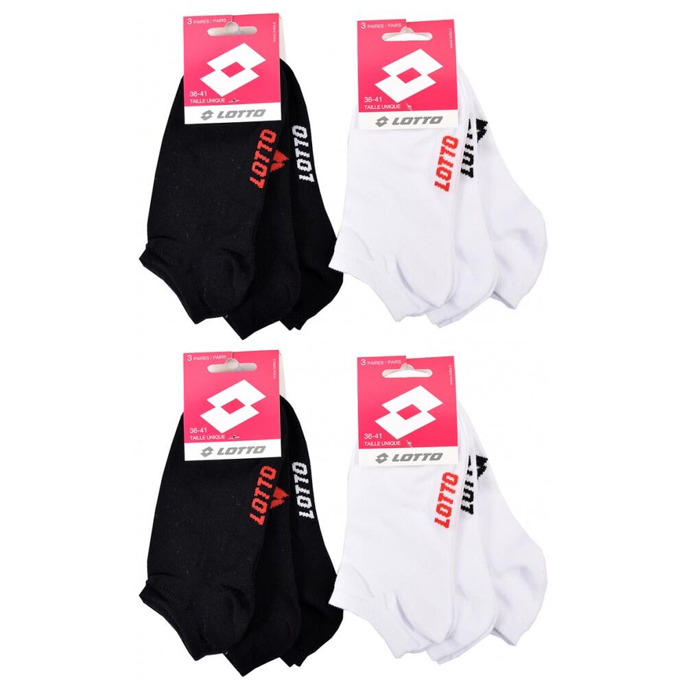 Meias Senhora LOTTO - Pack de 12 3/5