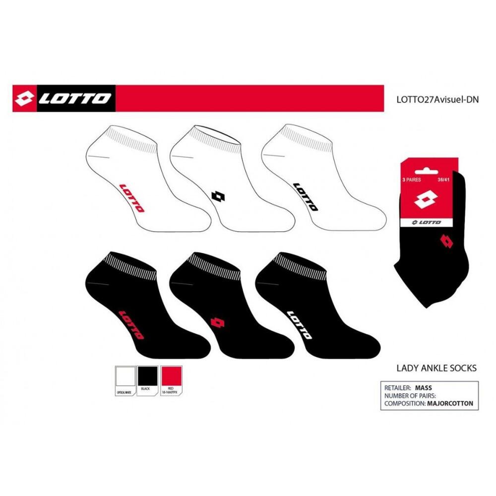 Calcetines Mujer LOTTO - Pack de 6 4/5