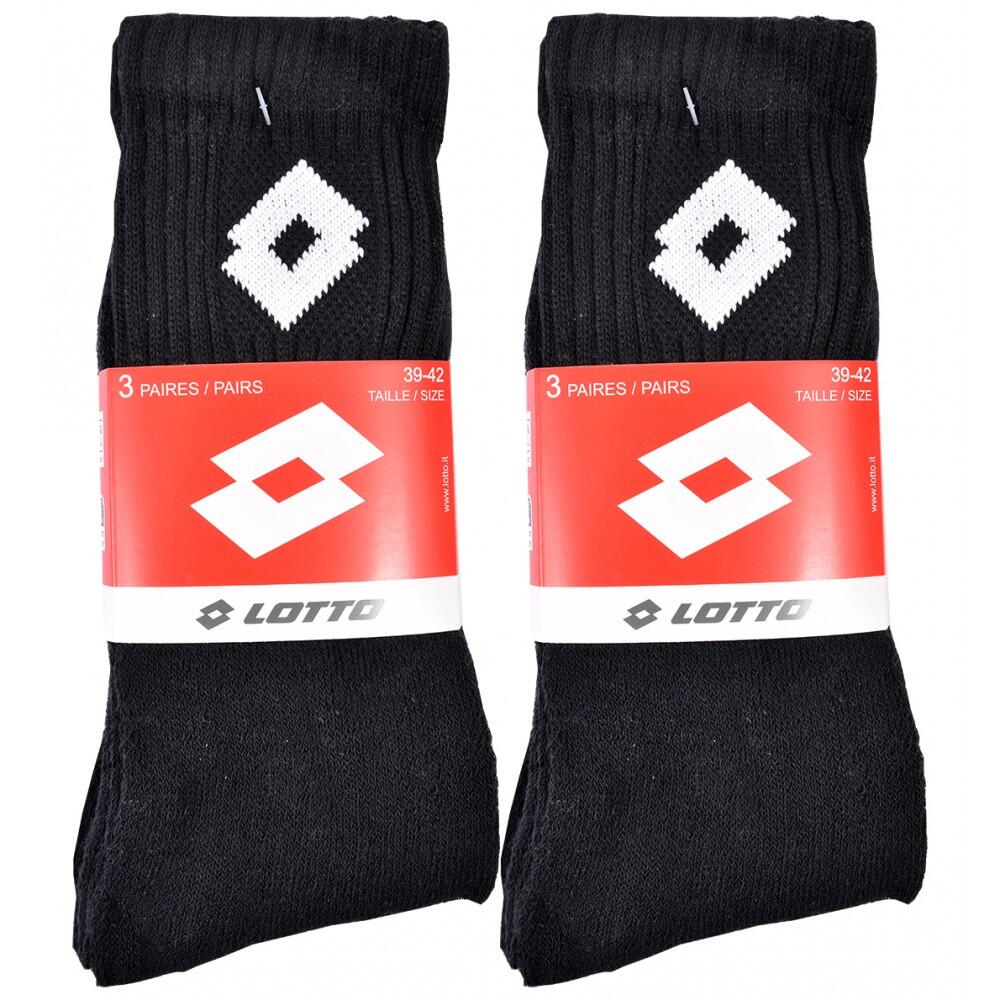 Calcetines Hombre LOTTO - Pack de 6 3/5