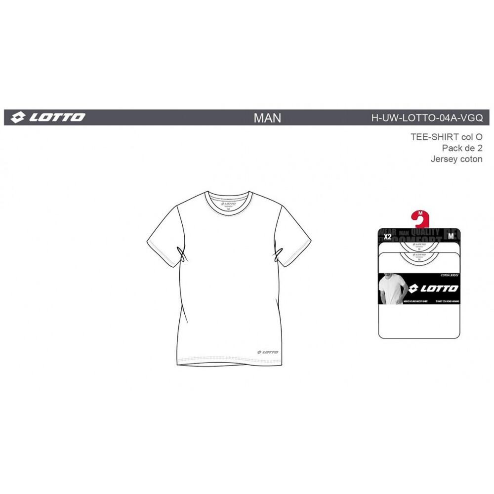 T Shirt LOTTO - Pack de 2 4/5