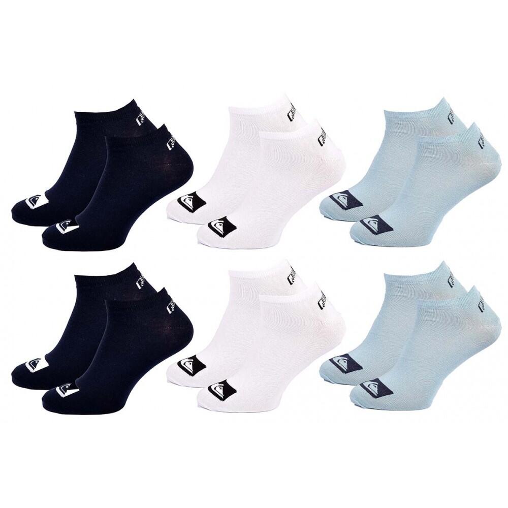 Quiksilver - Chaussettes Quiksilver Sneaker - Pack De 6 - Chaussettes - Multicolore - 39/42 - Decathlon