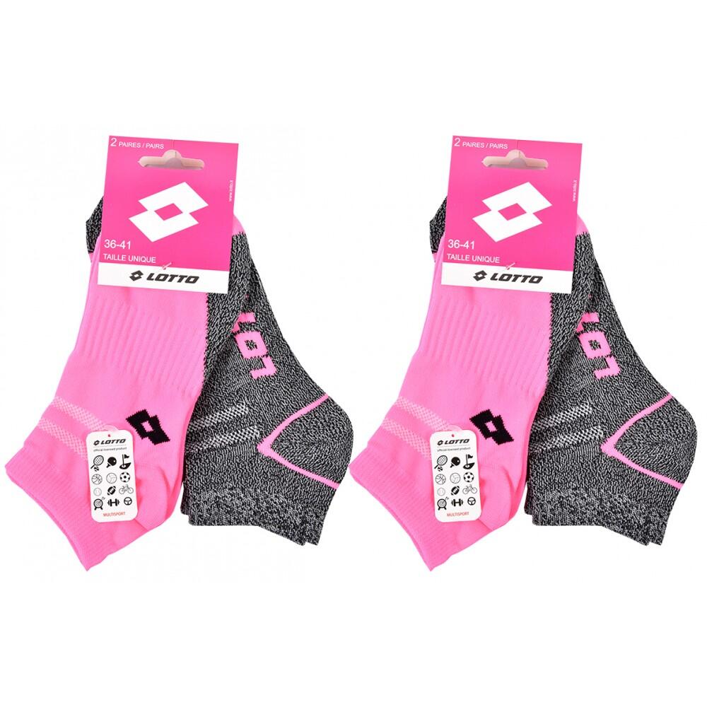 Calcetines Mujer LOTTO - Pack de 4 4/5