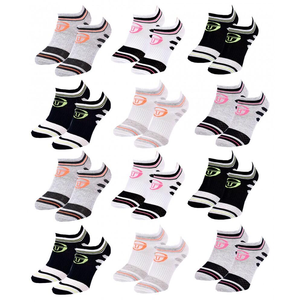Sokken Dames SNEAKER SERGIO TACCHINI - Set van 12 2/5