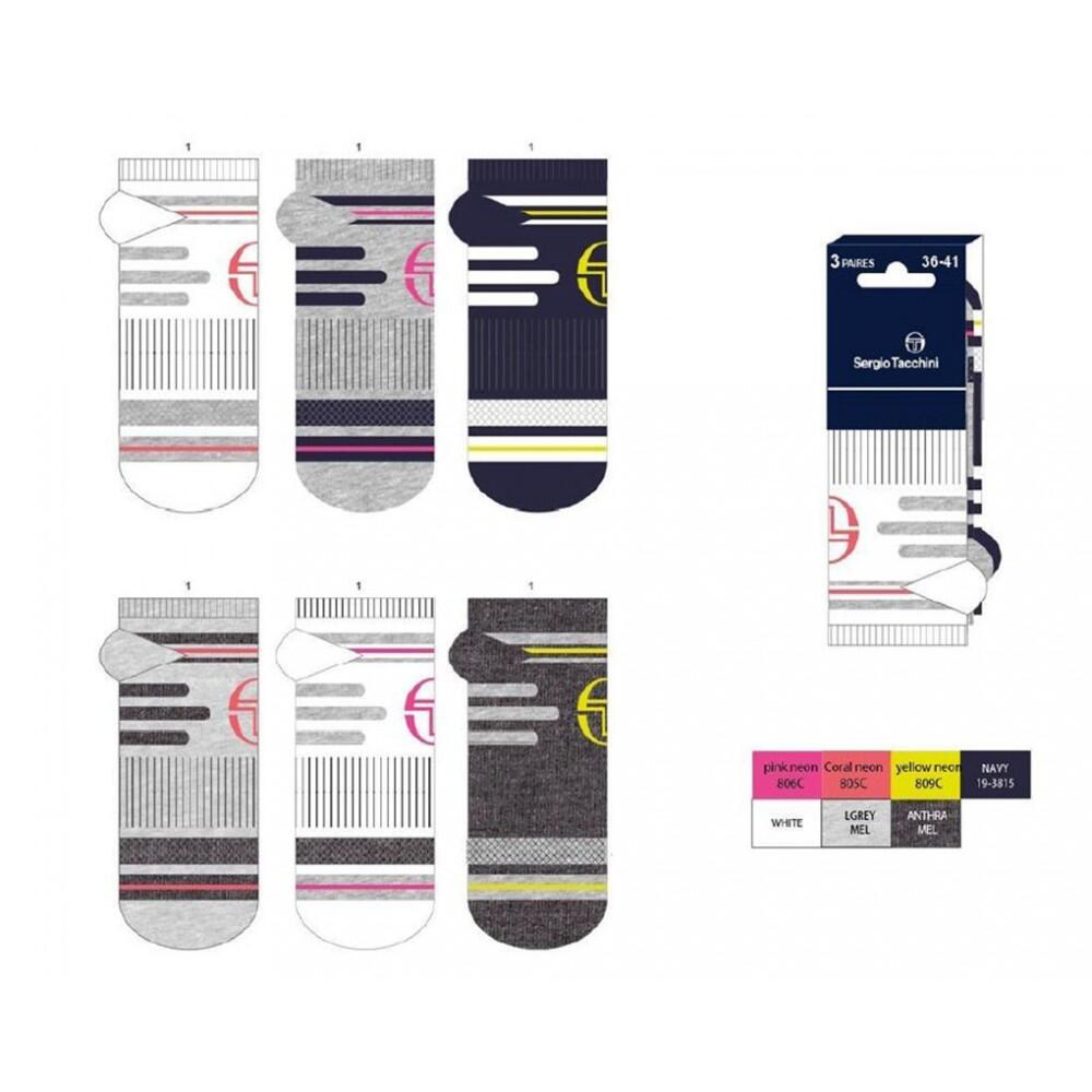 Sokken Dames SNEAKER SERGIO TACCHINI - Set van 12 5/5