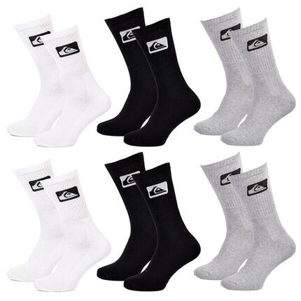 Calcetines QUIKSILVER CUSHIONED CREW - Pack de 6