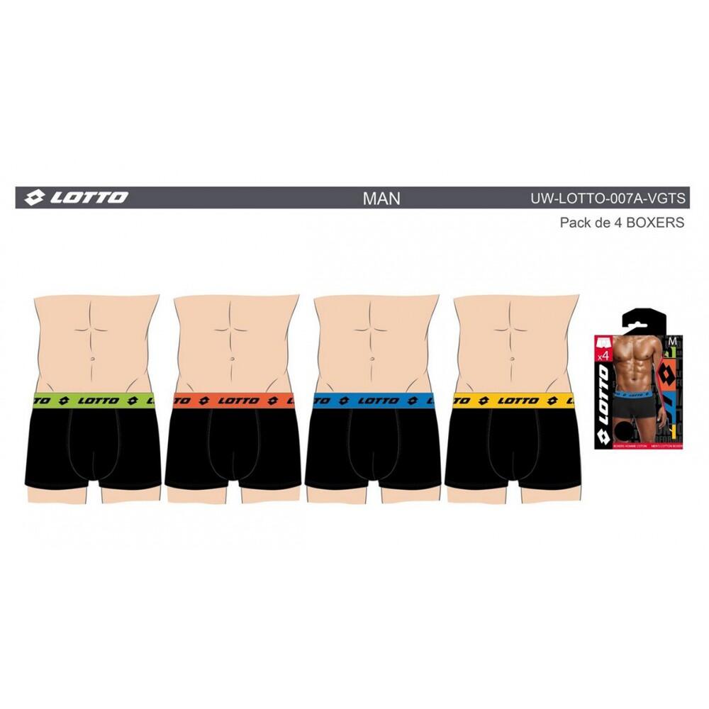 Boxershort Heren LOTTO - Set van 4 4/5