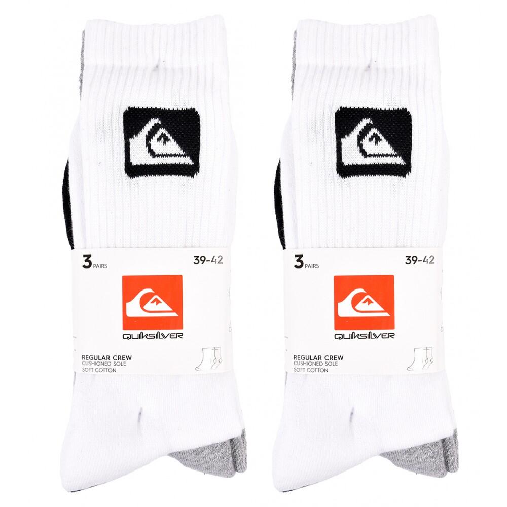 Calzini CREW CUSHIONED QUIKSILVER - Confezione da 6 4/5