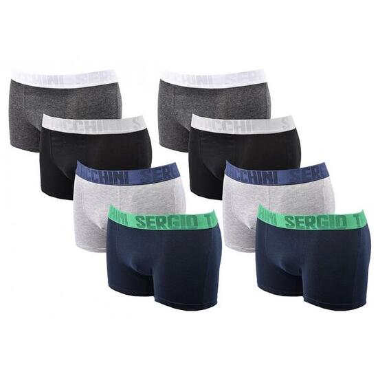 Boxer Homme SERGIO TACCHINI Lot de 8 - Pack de 8
