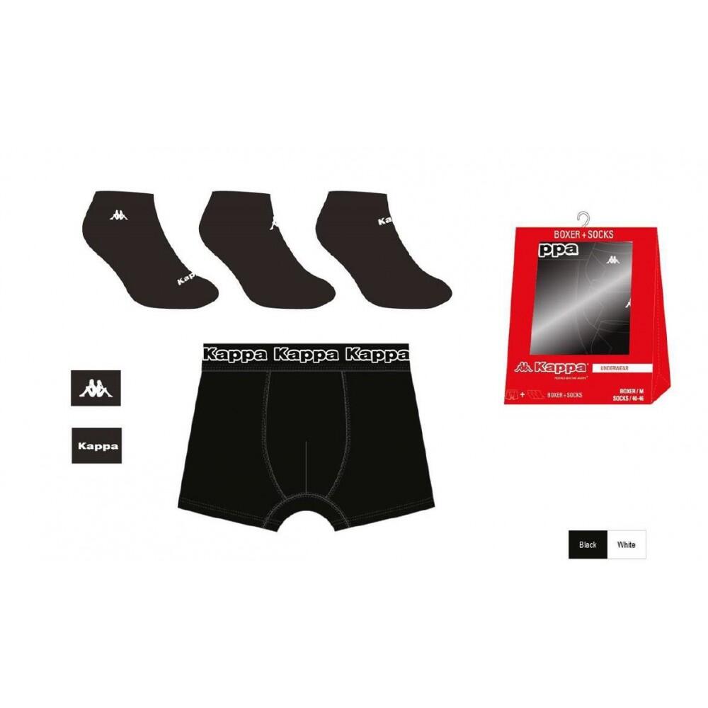 Boxer homme KAPPA Lot de 3 PACK CADEAUX - Pack de 3 3/5