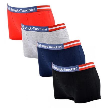Boxer Enfant SERGIO TACCHINI Lot de 4 - Pack de 4