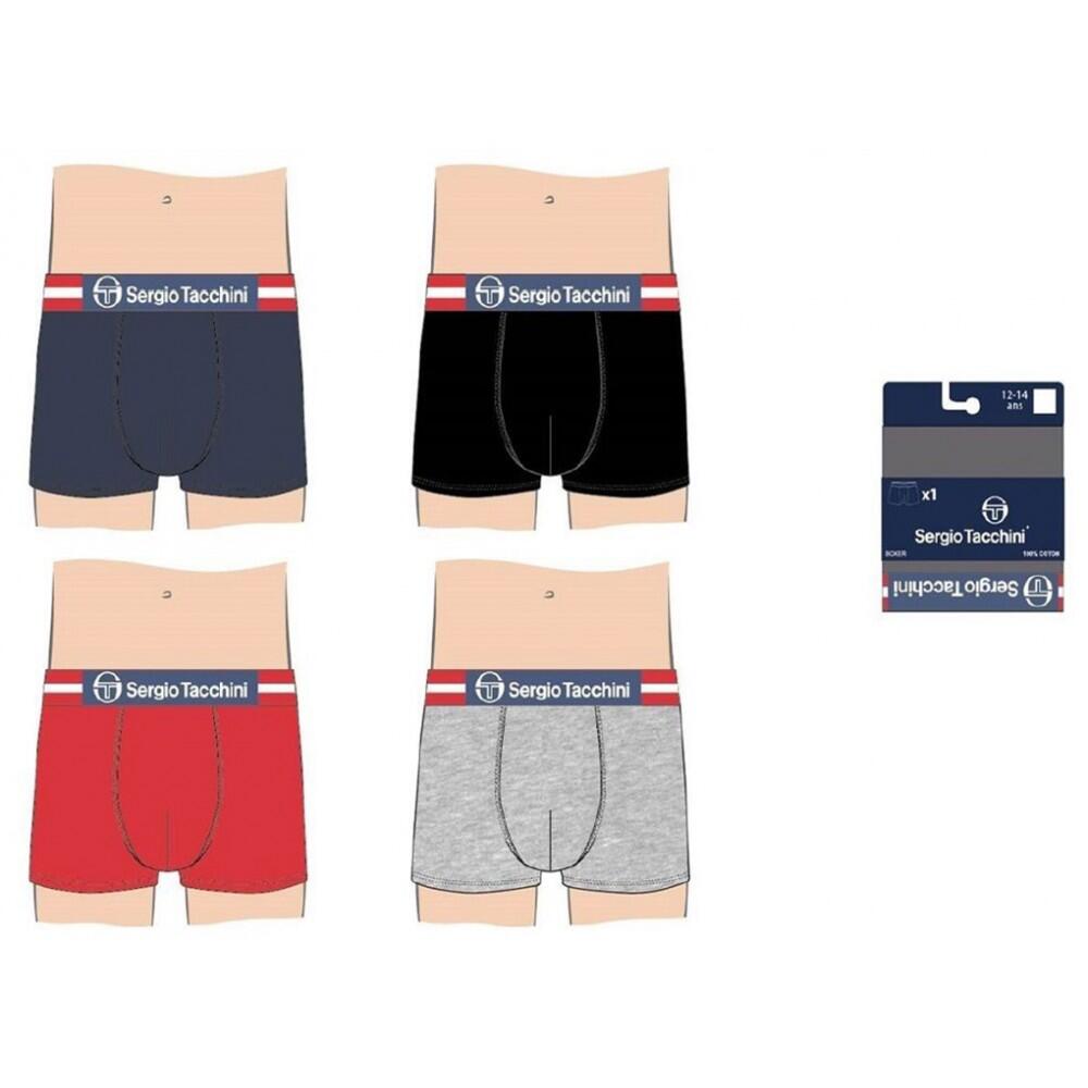Boxer Enfant SERGIO TACCHINI Lot de 4 - Pack de 4 4/5