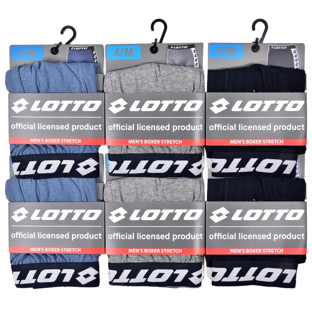 Bóxer hombre LOTTO - Pack de 6 4/5