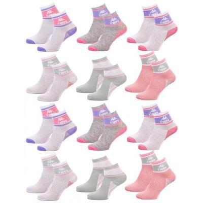Sokken kappa quarter - set van 12 stuks 1143