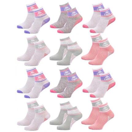 Chaussettes KAPPA QUARTER - Pack de 12 pcs 1143