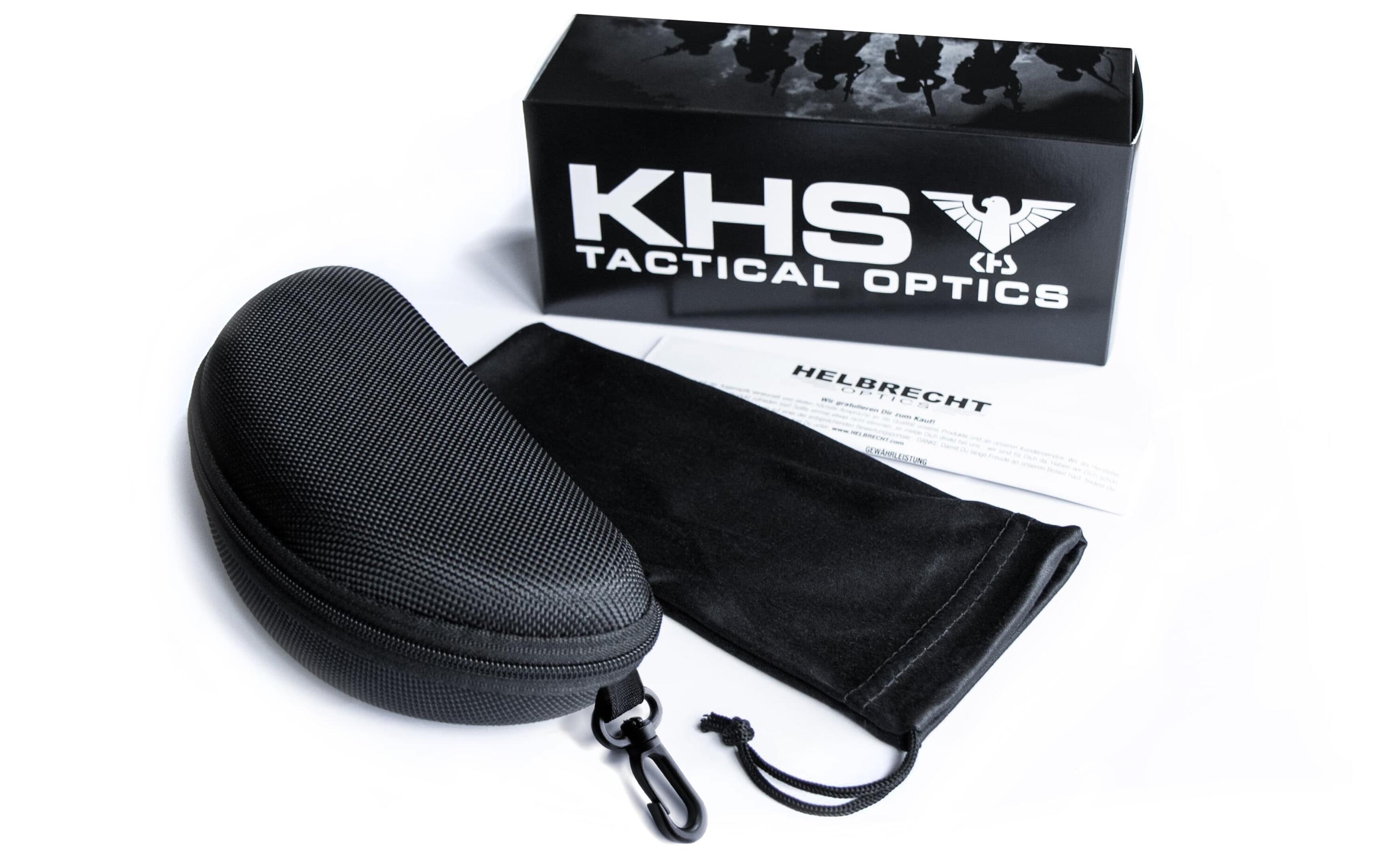 Taktische Brille | 105 | smoke | HLT® Qualitätsgläser | beschlagfrei 2/2