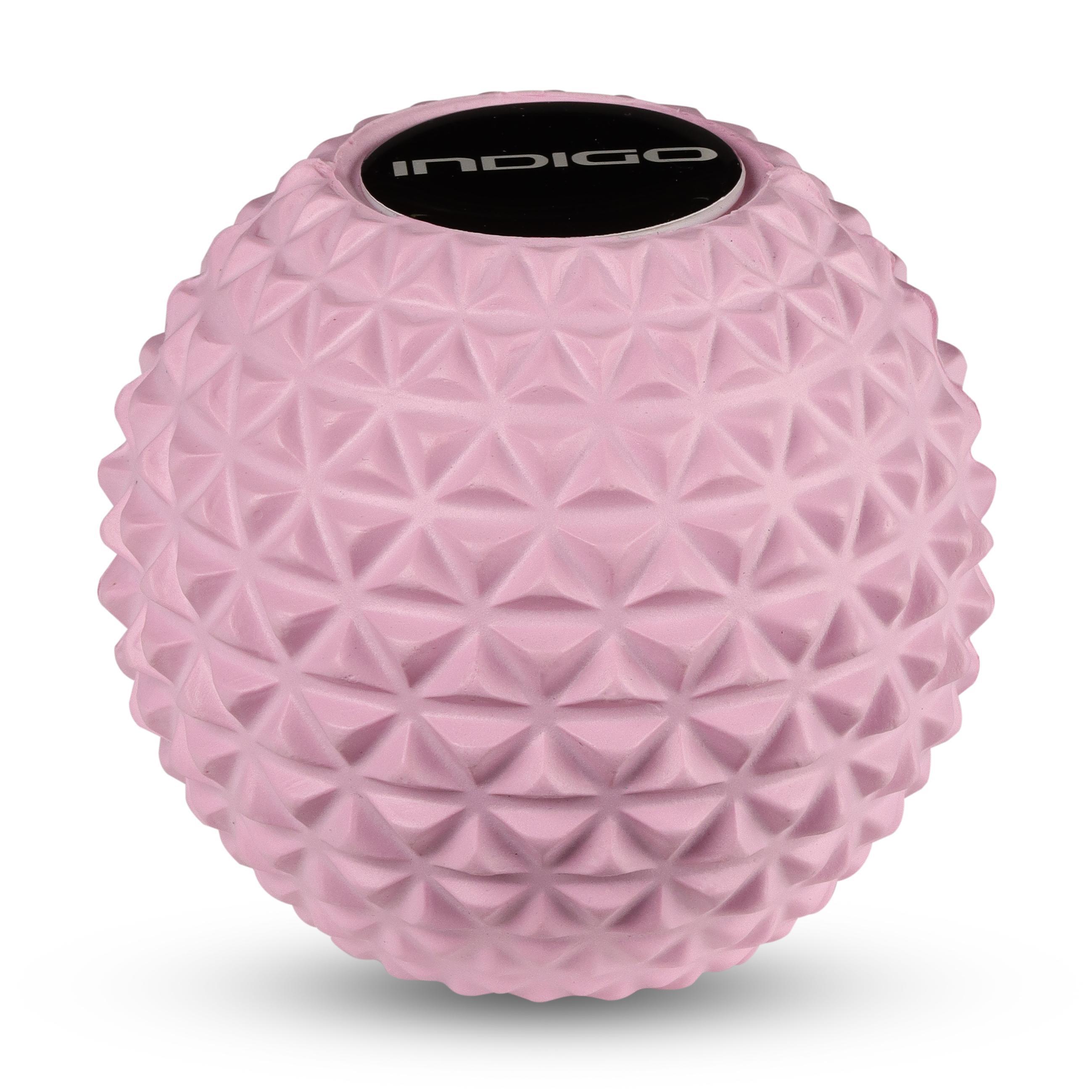 INDIGO SPORTS Masážní míč na Jogu a Fitness INDIGO 8,5 cm