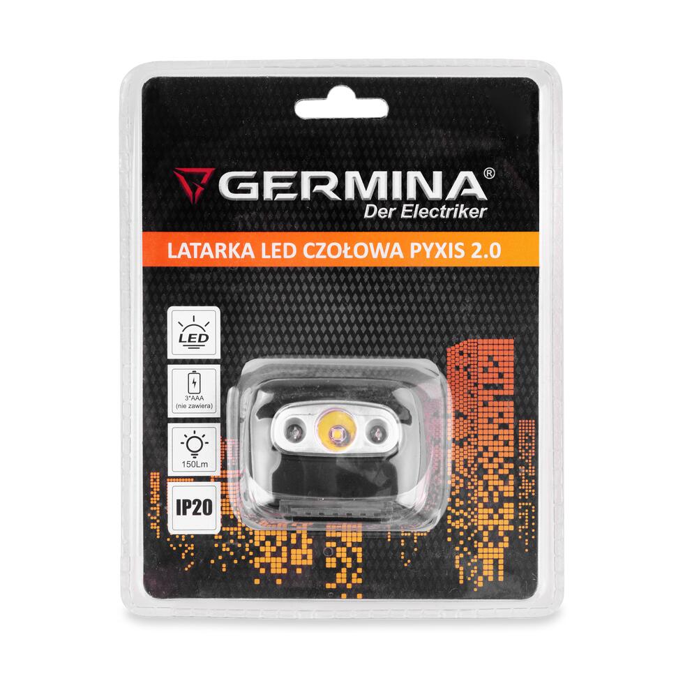 Latarka ledowa czołowa Pyxis 2.0 Germina