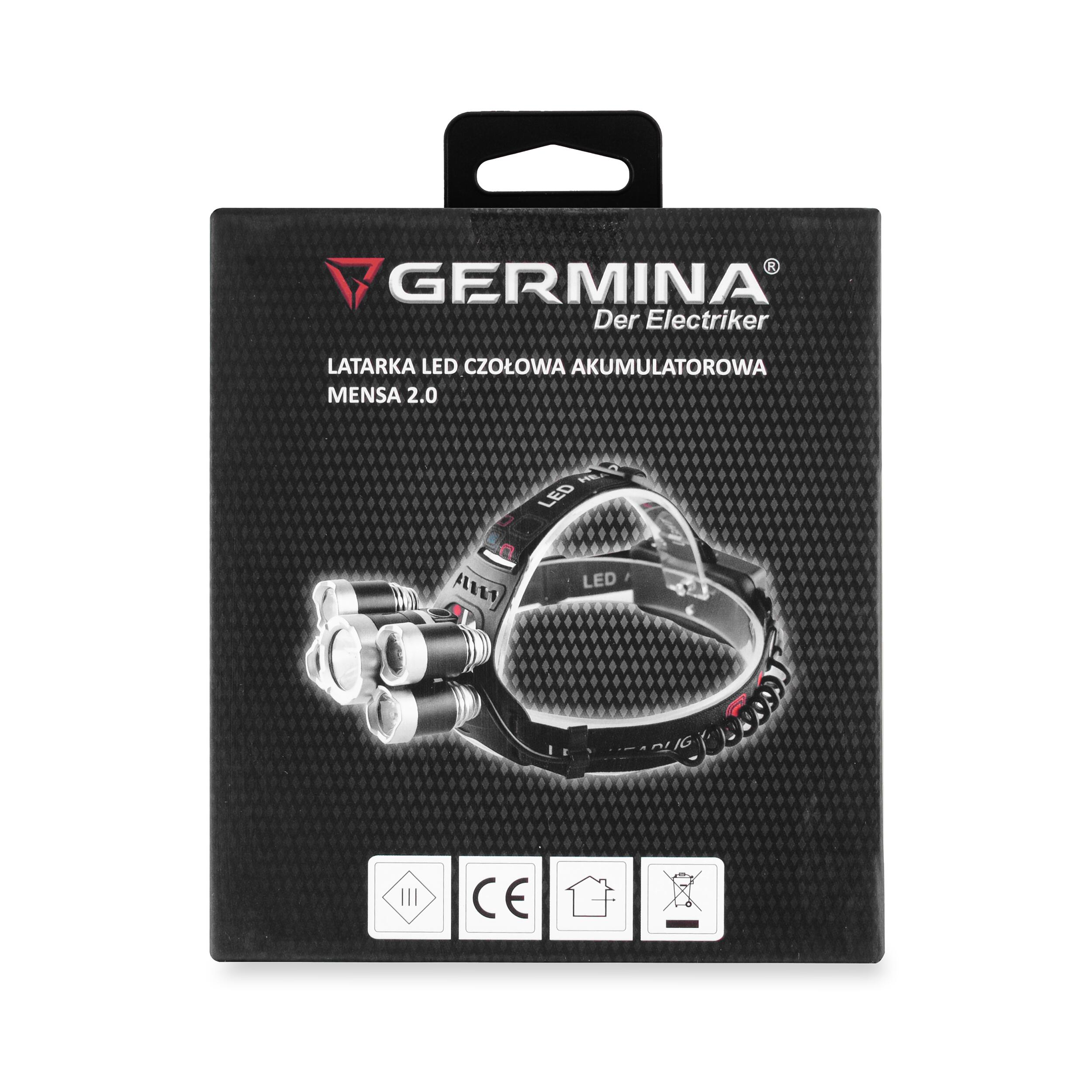 Latarka ledowa czołowa Mensa 2.0 Germina 2/7